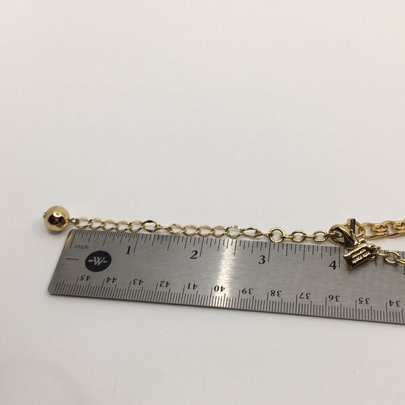 Kate Spade Steamer Glow Graduated Collar Necklace Pink and Yellow Gold Tone - Picture 13 of 16